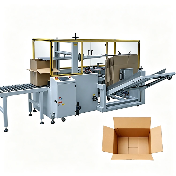 Máquina automática de abertura de caixas