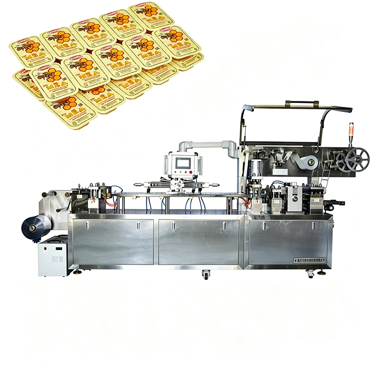 Máquina automática de embalagem em blister de alimentos