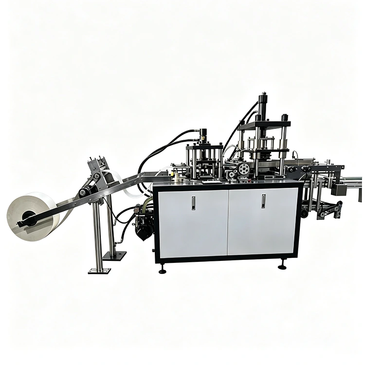 Máquina automática para fazer pratos de papel