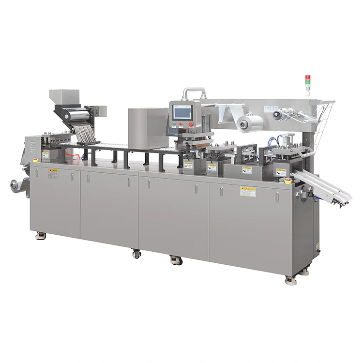 Máquina de embalagem automática de blister de comprimidos para cápsulas de comprimidos