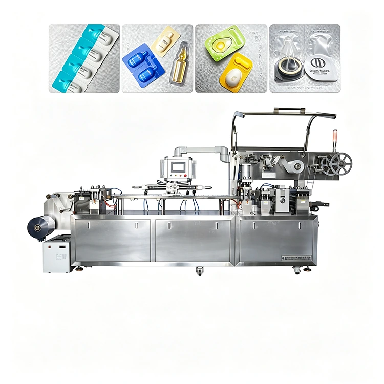 Máquina automática de enchimento e selagem por termoformagem