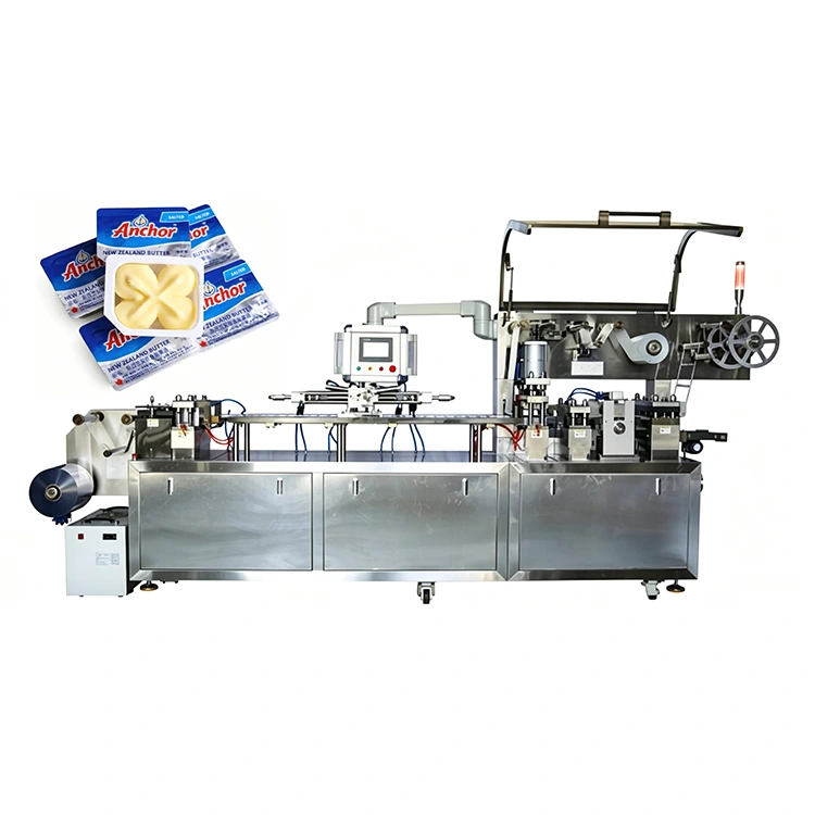 Máquina automática de embalagem em blister de manteiga