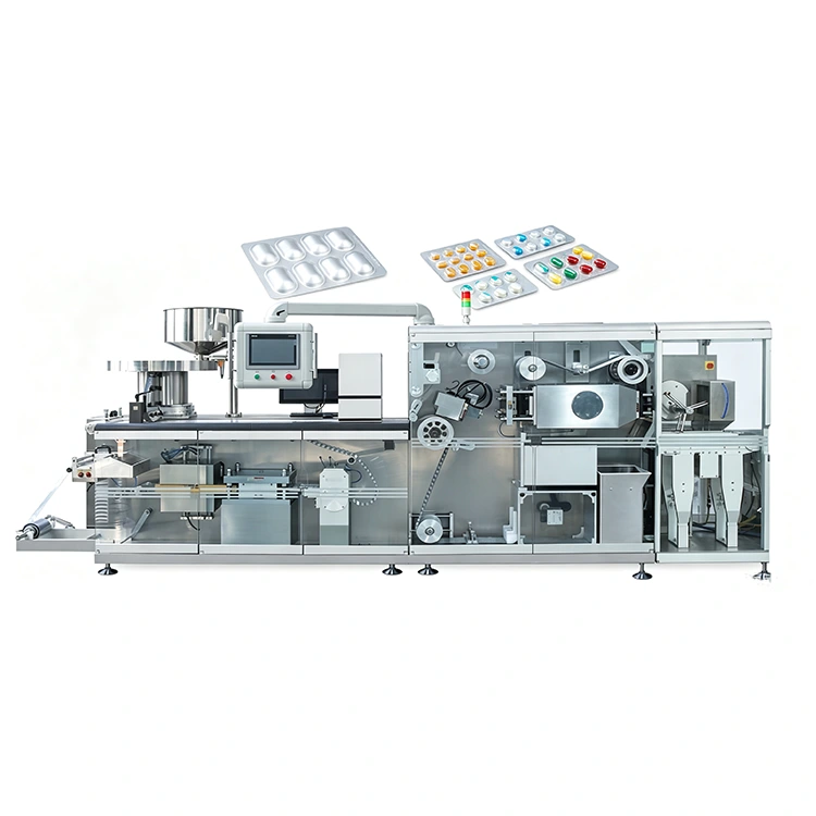 Máquina de blister de comprimidos de cápsulas Roll-Plate de alta velocidade